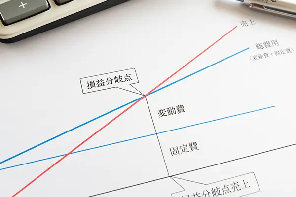 損益分岐点の計算方法は？経営改善につながるヒントをご紹介