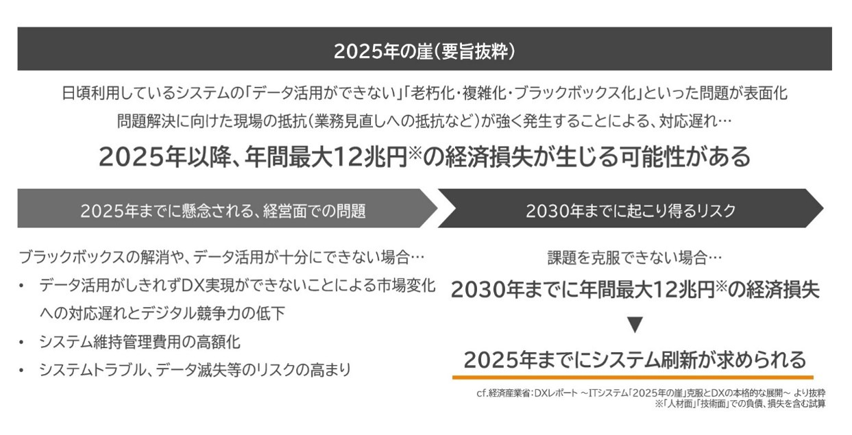 ITシステム「2025年の崖」問題